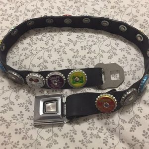 bottle cap belts